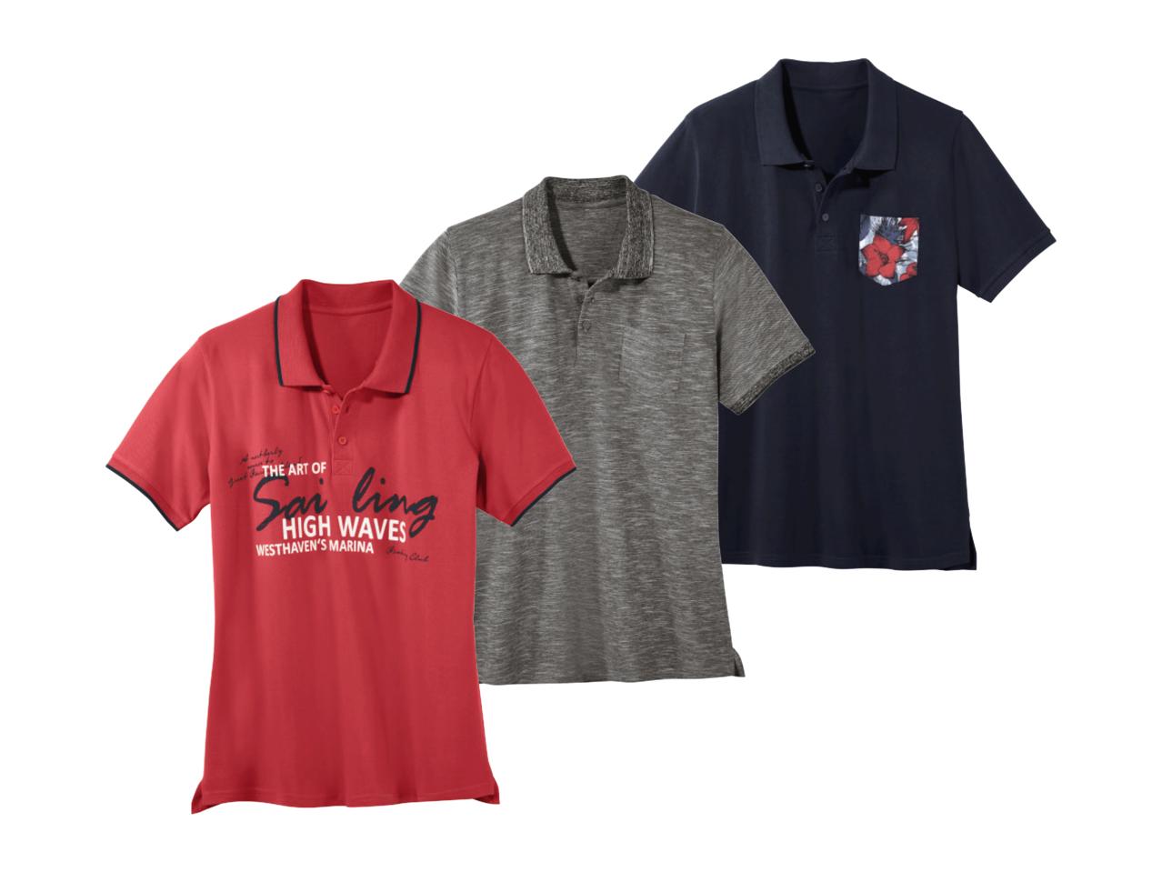 LIVERGY Men's Piqué Polo Shirt1