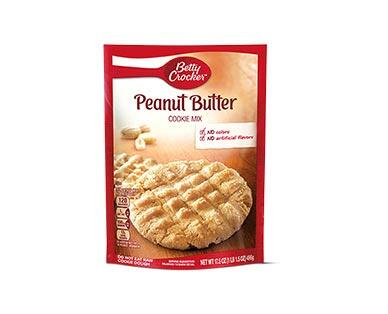 Betty Crocker Peanut Butter or Snickerdoodle Cookie Mix