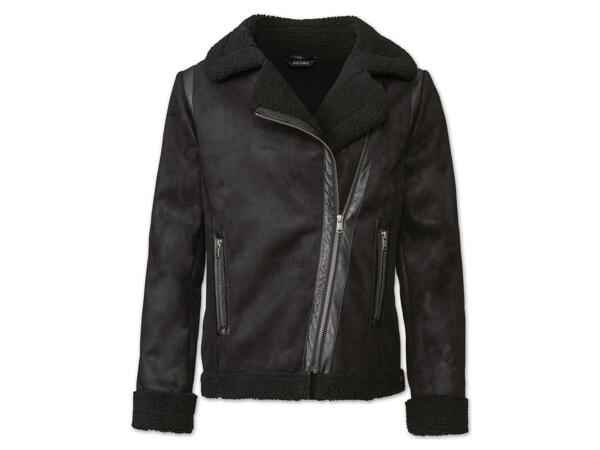 Damen Shearling-Jacke