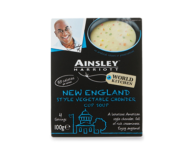 AINSLEY HARRIOTT CUP SOUPS 88G-108G