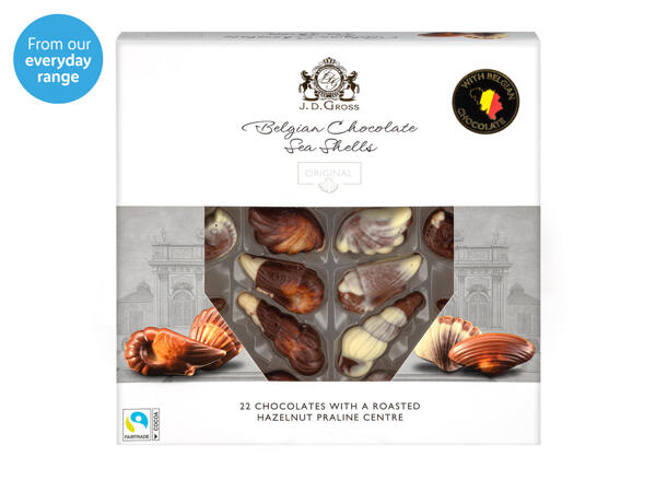 J.D. Gross Belgian Sea Shell Chocolates