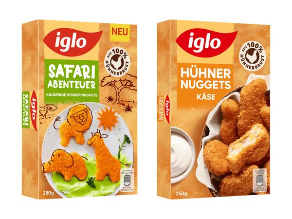 Hühner Nuggets