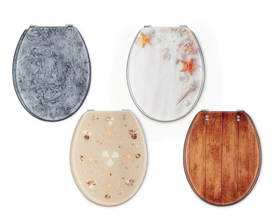 Decorated Toilet Seat