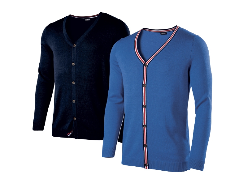 LIVERGY Fine-Knit Cardigan