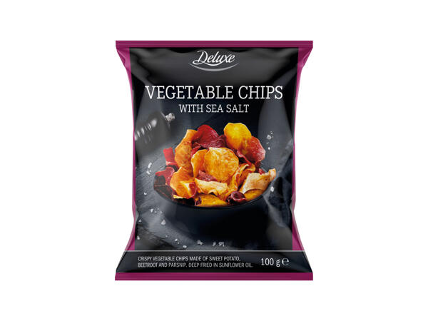 Vegetable Chips with Sea Salt