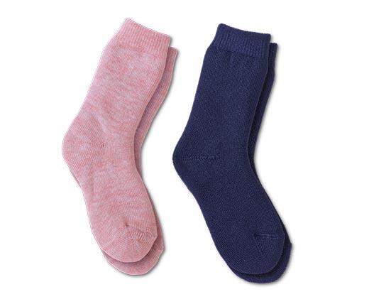 Adventuridge Men's or Ladies 2 Pack Brushed Winter Socks