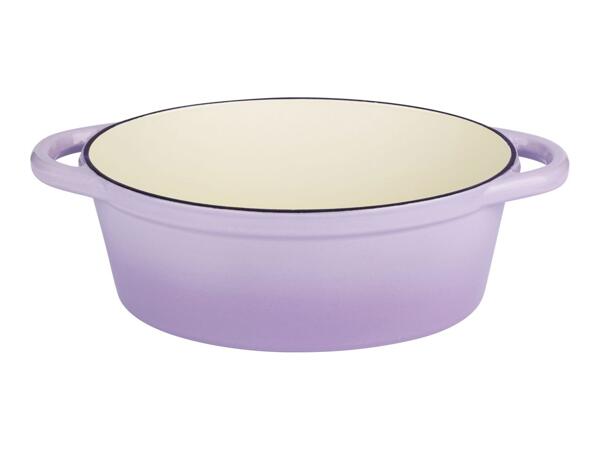 Livarno Home 4.7L Cast Iron Casserole Dish