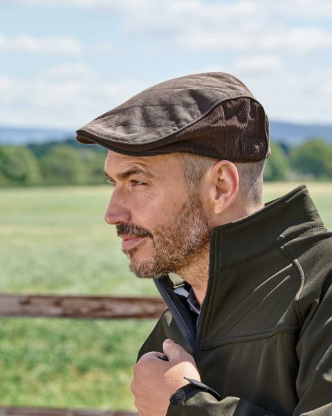 Cotton Waxed Flat Cap