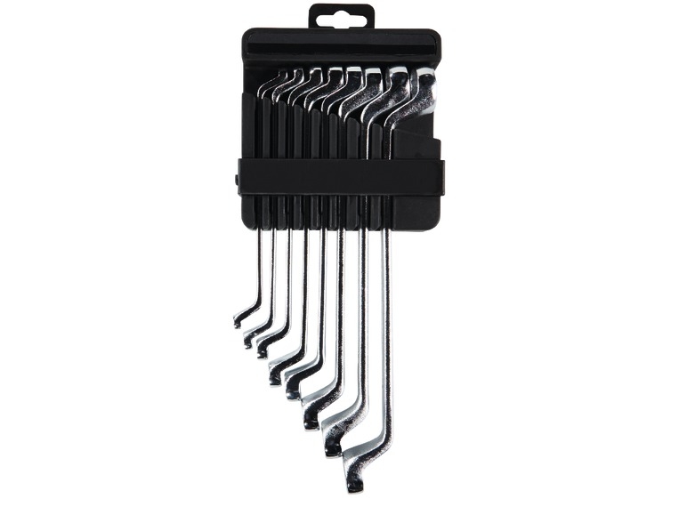 Open-End Spanner Set or Ring Spanner Set, 8 pieces