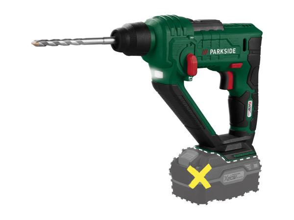 Parkside 20V Cordless Hammer Drill - Bare Unit