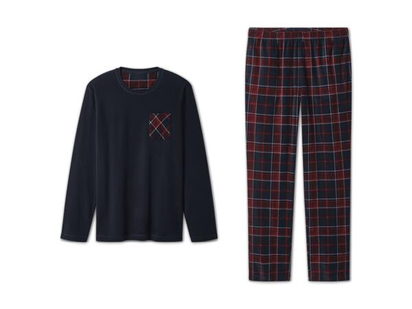 Damen/Herren Fleece-Pyjama