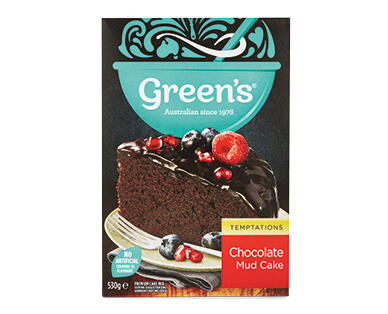 Green's Chocolate Mudcake Mix 530g