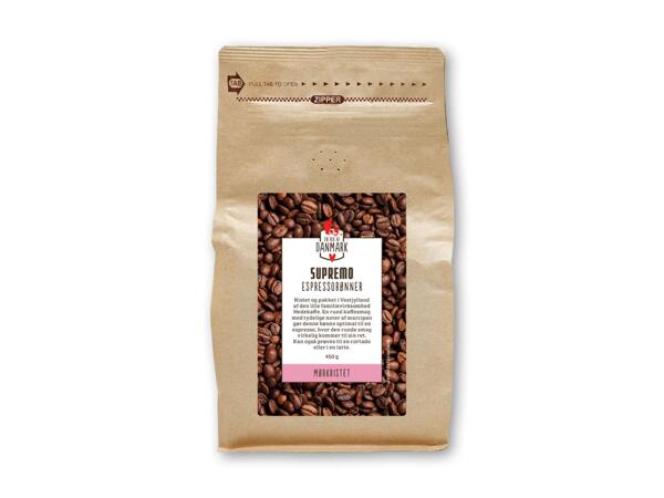 Ristemesterens hele kaffebønner