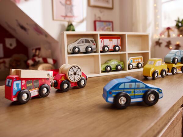 Wooden Vehicles For Track Sets