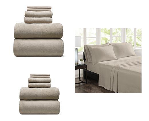 Huntington Home 
 Velvet Plush Sheet Set