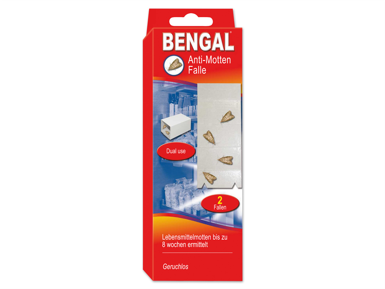 BENGAL Anti-Mottenfalle, 2 Stück