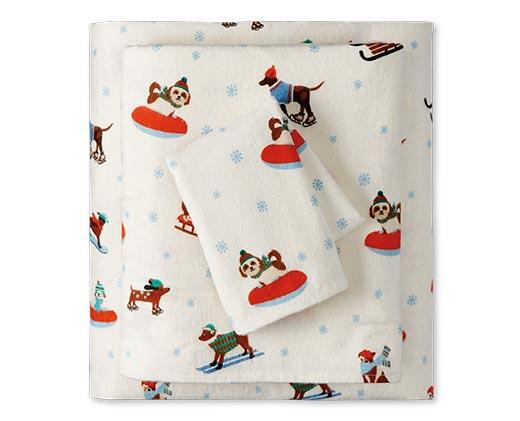 Huntington Home Twin or Full Flannel Sheets