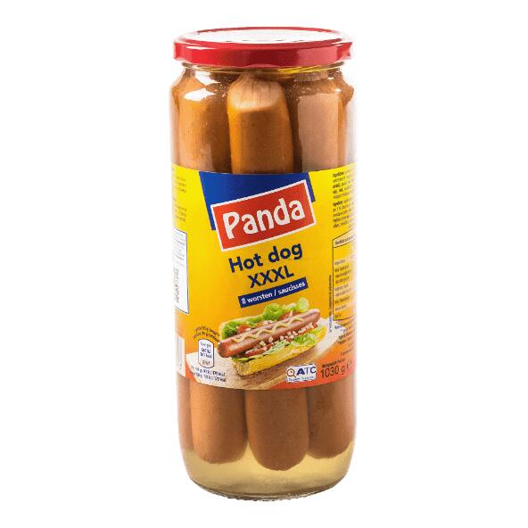 Hotdogworsten XXXL, 8 st.