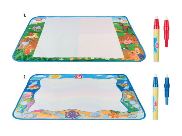 Tapis de dessin avec feutre à l'eau