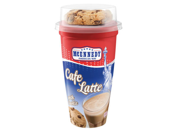 MCENNEDY Cafe Latte und Cookie