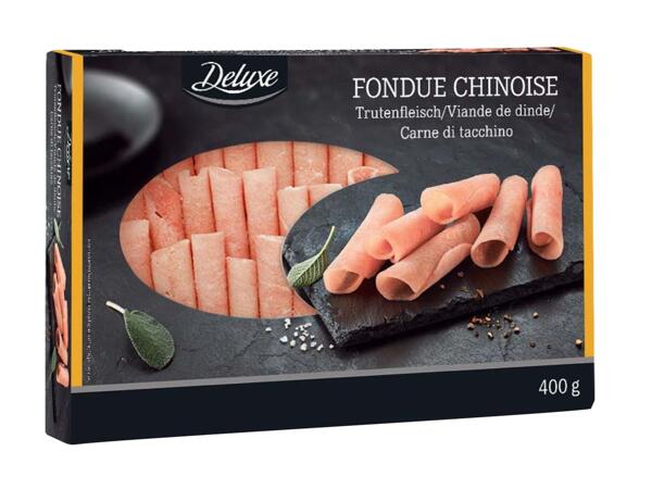 Fondue chinoise de dinde