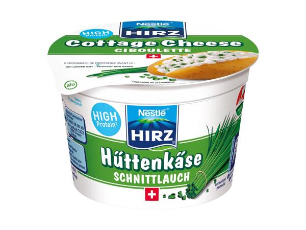 Cottage cheese à la ciboulette Hirz Nestlé