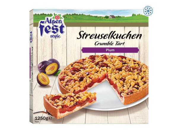 Alpen Fest Crumble Tart