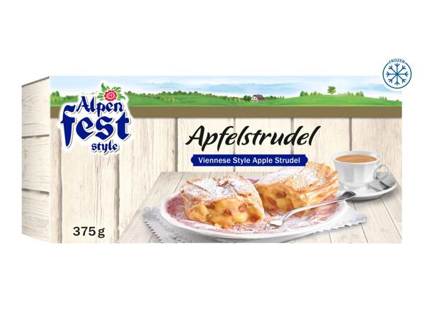 Alpenfest Viennese Style Apple Strudel