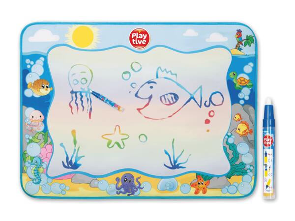 Malmatte mit Wasserstift