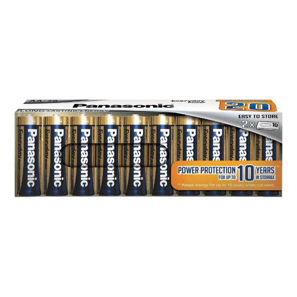 PANASONIC(R) 				Piles, 20 pcs