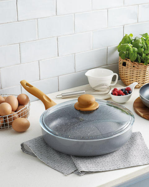 Frying Pan 28cm With Glass Lid