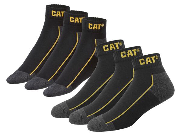 Caterpillar(R) Arbetsstrumpor, 3-pack
