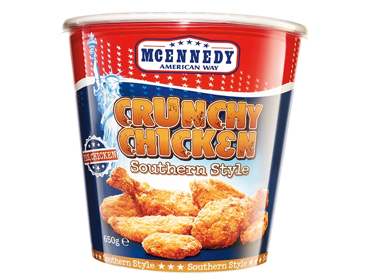 Crunchy chicken bucket