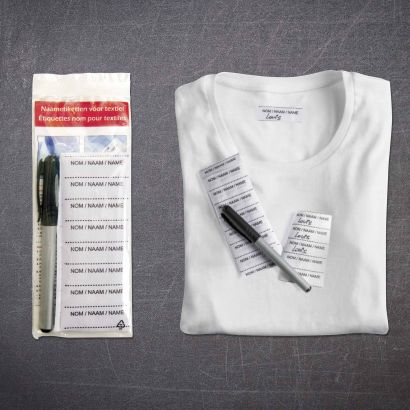 Namensetiketten für Textilien
