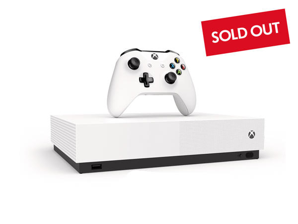 Microsoft Xbox One S All Digital Edition with 3 Games