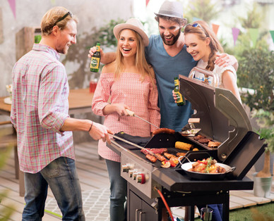 BBQ Gasgriller BOSTON PRO 3 K TURBO