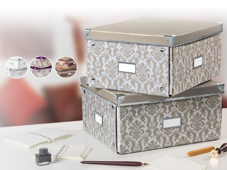 ORDEX Storage Boxes 35.5 x 17 x 29cm