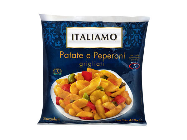 Potatoes and Grilled Sweet Peppers