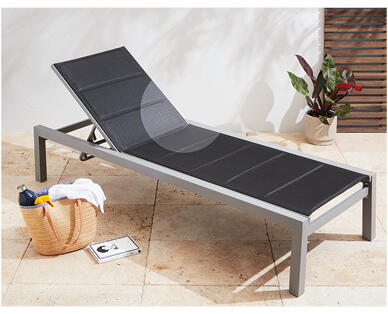 Sun Lounger – Black