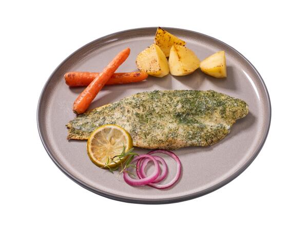 Pangas filet bylinky a česnek