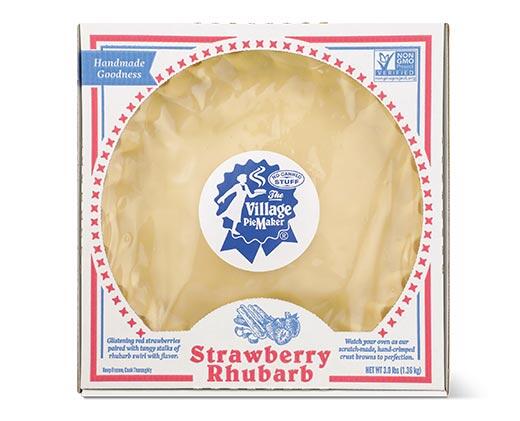 The Village Pie Maker Apple or Strawberry Rhubarb Pie