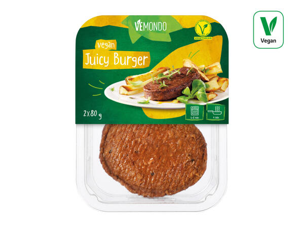 Vemondo Vegan Juicy Burger