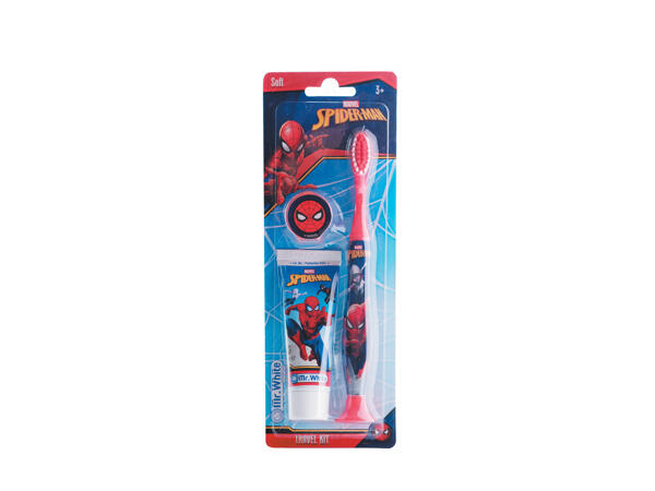 Kids' Travel Kit for Oral Hygiene "Spiderman, Winx"