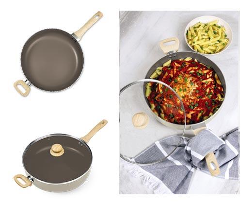 Crofton 
 12" Sauté Pan or 10" & 8" Fry Pan Set