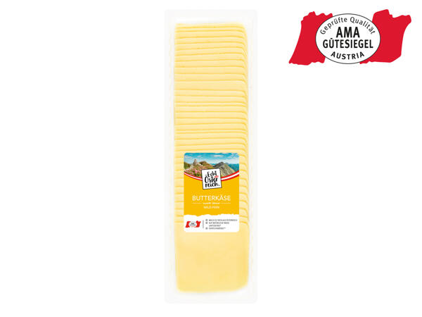 Butterkäse in Scheiben