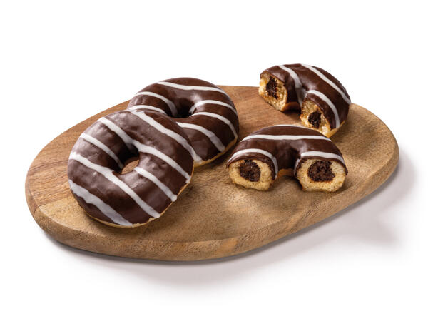 DONUT S ČOKOLÁDOVOU NÁPLNÍ