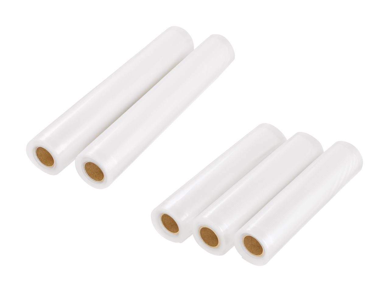 Rouleaux de film pour appareil de mise sous vide, 2/ 3 pièces