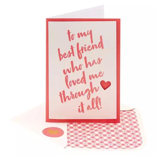 5" x 7" Greeting Card - Best Friend