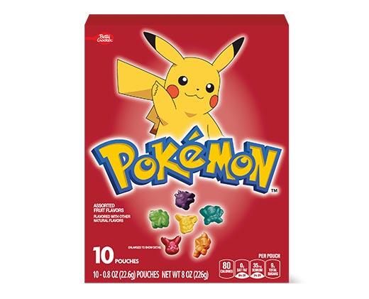 Betty Crocker Sonic or Pokemon Fruit Snacks