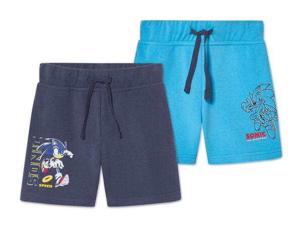 Kleinkinder Sweatshorts, 2 Stück